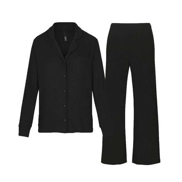 SKIMS Soft Lounge Sleep Set - L Onyx - Picture 1 of 6